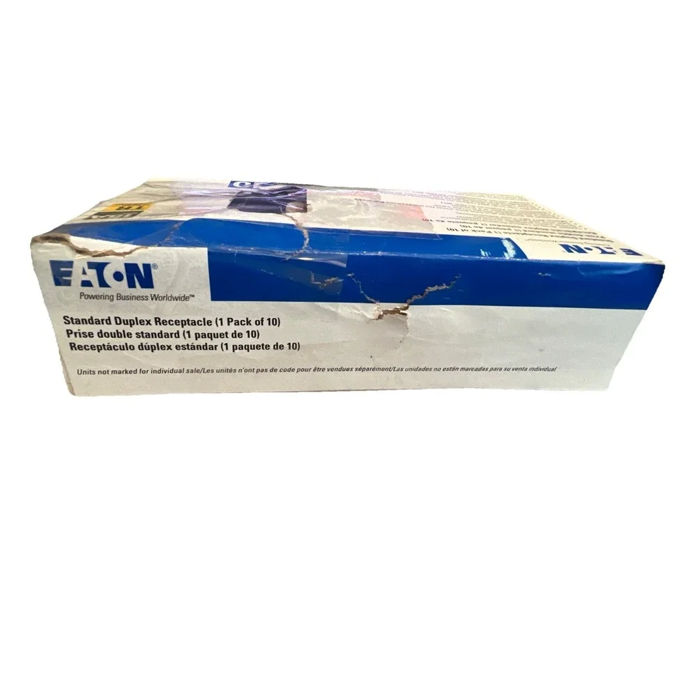 Eaton TR270W-L Outlet Duplex Receptacle 15A 125V White Tamper Resistant (9)